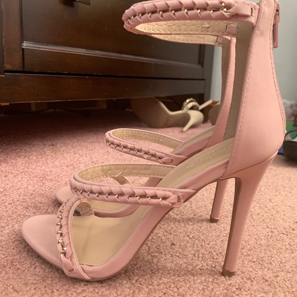 Pink heels